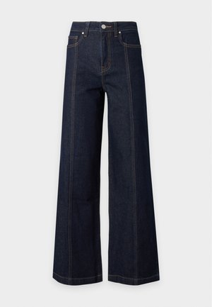 ONLY, ONLHOPE WIDE - Jeans Relaxed Fit - dark blue denim