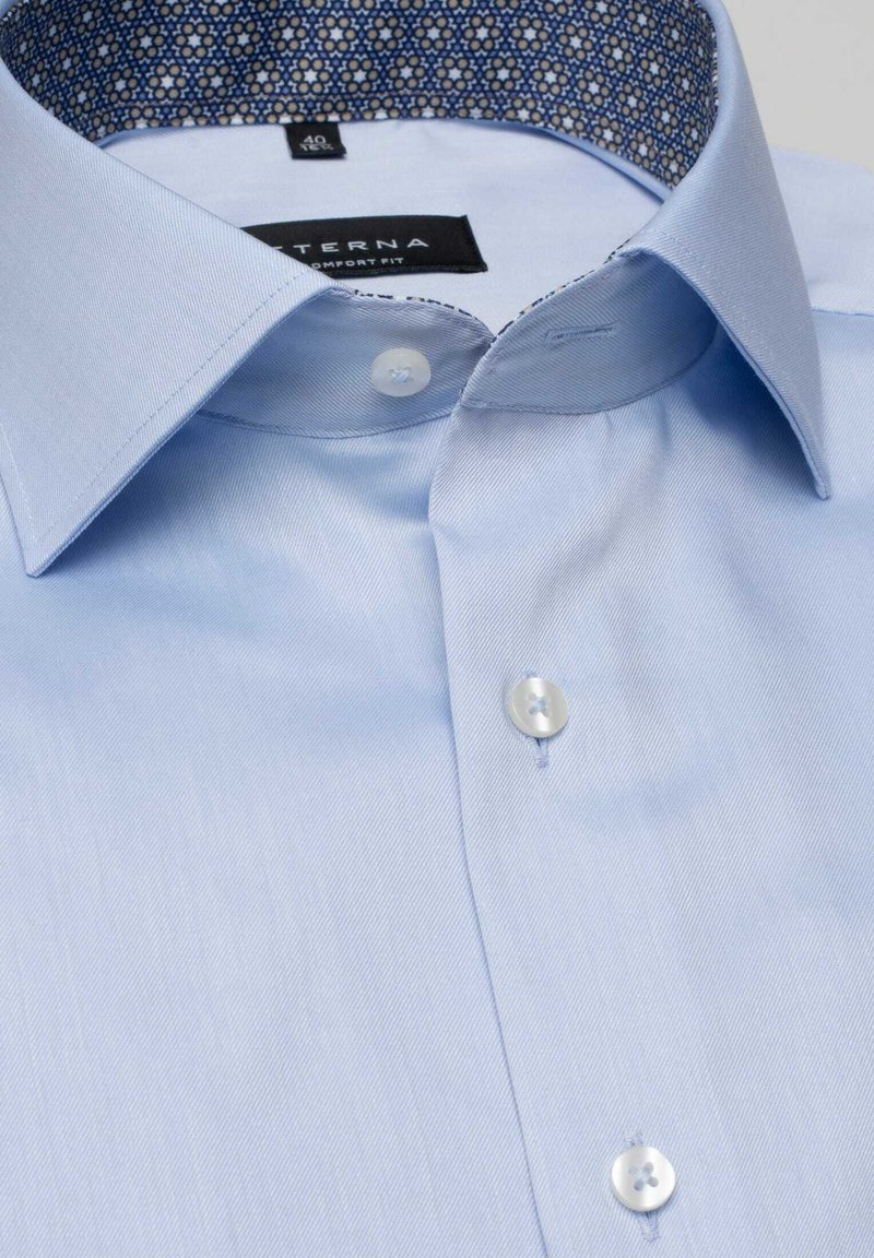 Herren Komplettanzüge | Eterna KURZARM Businesshemd blau - CC15699 Herren Komplettanzüge | Eterna KURZARM Businesshemd blau - CC15699