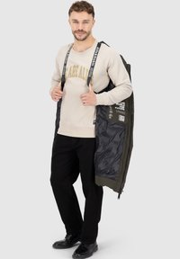 alife & kickin SAULAK PUFFER  - Cappotto invernale - coal black