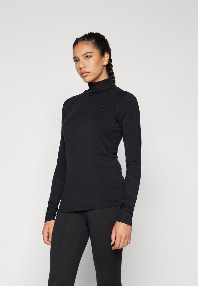 Peak Performance MAGIC ROLLNECK - Spodné tričko - black