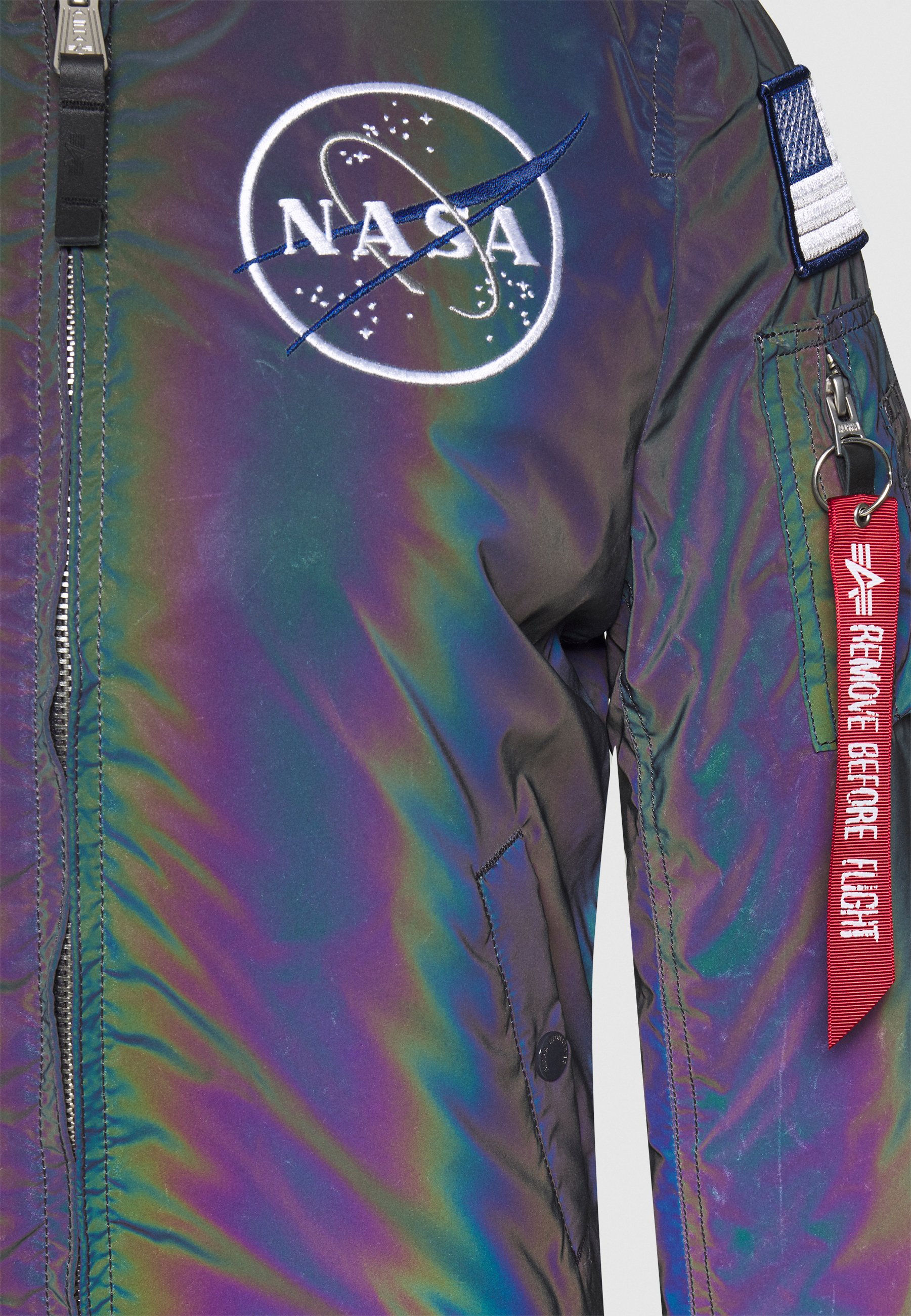 NASA RAINBOW Bomberjacke rainbowreflective NASA RAINBOW Bomberjacke rainbowreflective