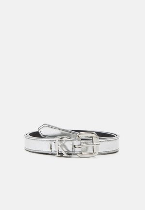 Calvin Klein Jeans CK BELT UNISEX - Cintura - silver-coloured