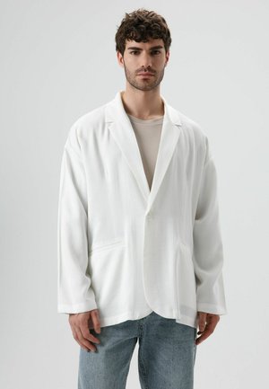 SINGLE-BREASTED - Blazer - ecru