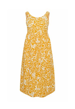 Yours Clothing, PLUS SIZE SMOCK DRESSES. - Hverdagskjole - yellow