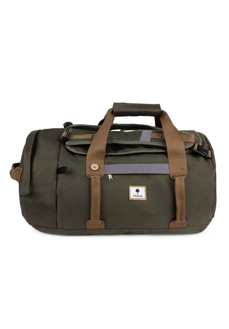 Faguo BIG DUFFLE - Sac de voyage - kaki - ZALANDO.FR