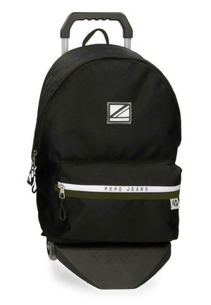 Pepe Jeans, LUCA BACKPACK ADAP TROLLEY  - Trolley - black