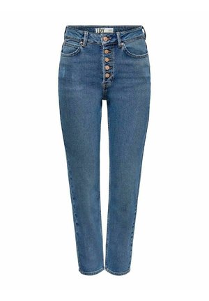 Tapered-Farkut - blue denim