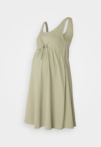 OLMELLIE DRESS - Žerzejové šaty - tea