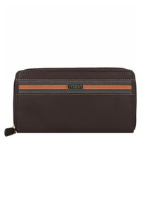 mano DON LEONARDO RFID 18 CM - Portemonnee - dunkelbraun