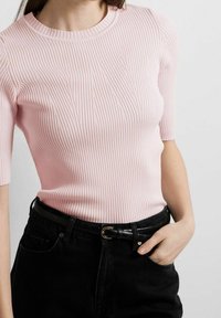 Selected Femme T-shirt basic - pink