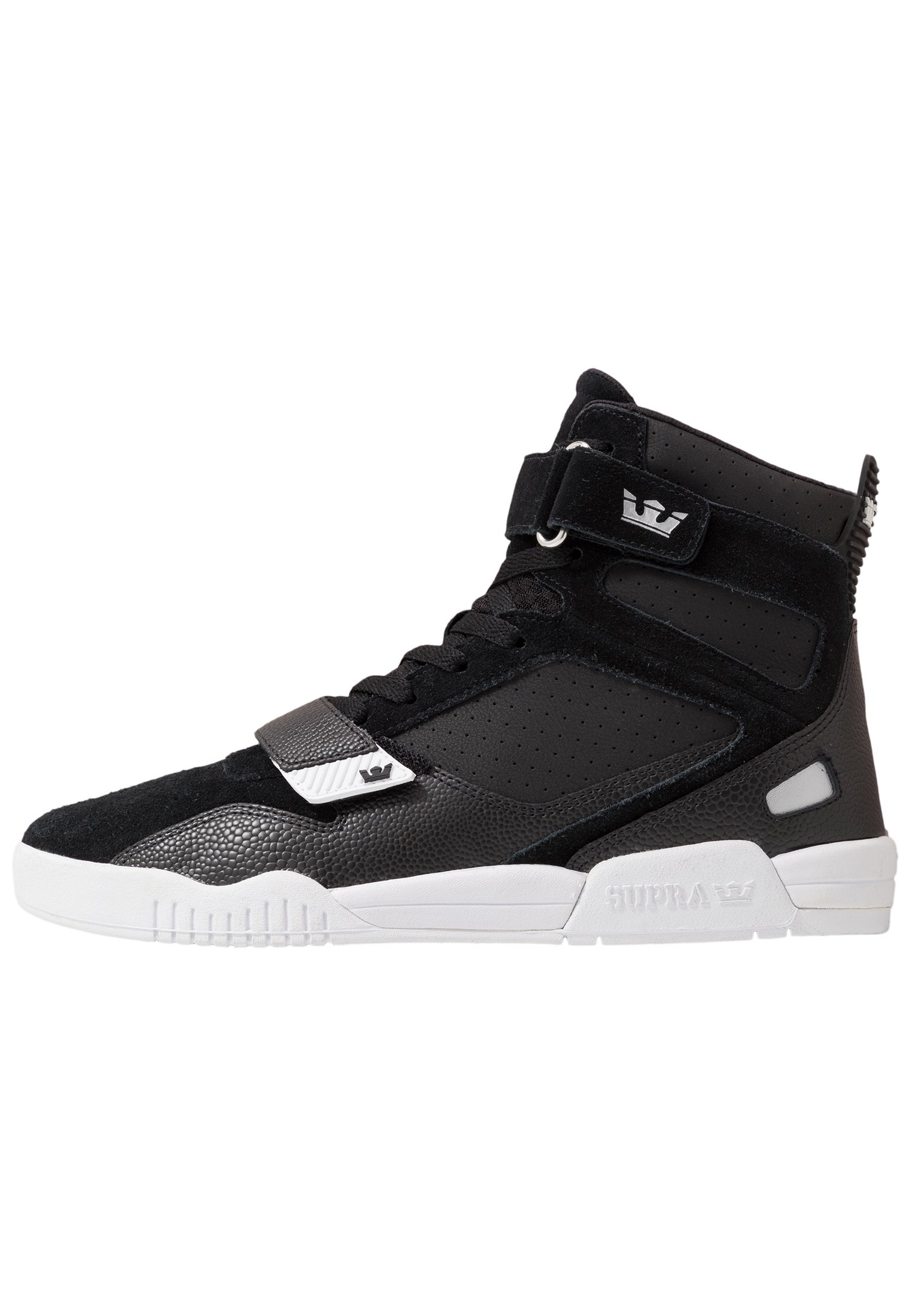 Supra BREAKER Høye joggesko blacksilverwhitesvart Supra BREAKER Høye joggesko blacksilverwhitesvart