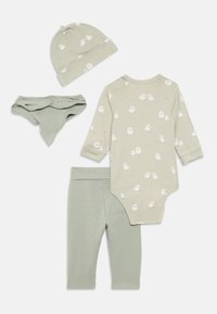 Lindex SCARF UNISEX SET - Body - light dusty green