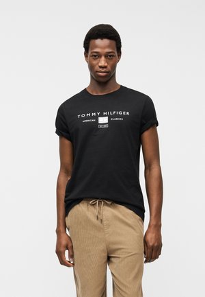 BRAND LOVE MONO STACK TEE - T-shirt con stampa - black