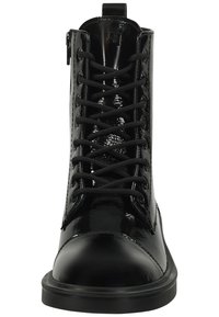 Högl Kotníkové boty na platformě - schwarz