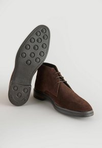Next REGULAR FIT CHUKKA  - Šněrovací kotníkové boty - brown