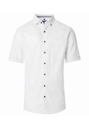 COMFORT FIT - KURZARM - Shirt - weiß