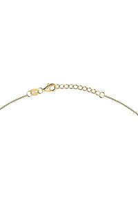 Collana di oro con una fine lavorazione intrecciata, dotata di chiusura a moschettone e lunghezza regolabile grazie ai suoi anelli.