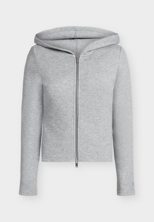 Samsøe Samsøe, SAALICE ZIP HOODIE - Φούτερ με φερμουάρ - grey mel.