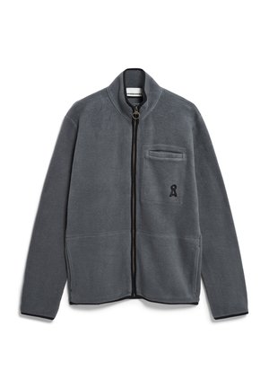 ARMEDANGELS AABLEO  - Fleece jacket - space steel