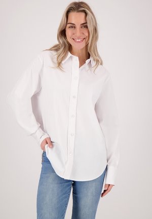 Overhemdblouse - wit