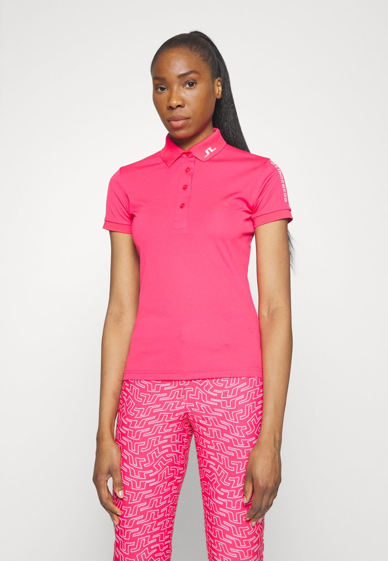 J.LINDEBERG Sports TOUR TECH Poloshirt azalea/donkerroze Zalando.nl
