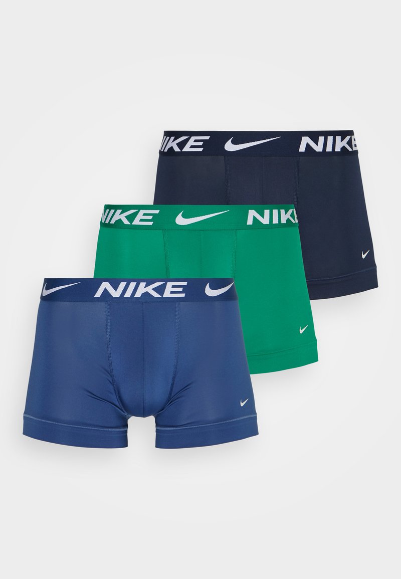 Herren Shirts | Nike Underwear TRUNK 3 PACK Panties malachite/mystic navy/obsidian/dunkelgrün - XV55008 Herren Shirts | Nike Underwear TRUNK 3 PACK Panties malachite/mystic navy/obsidian/dunkelgrün - XV55008