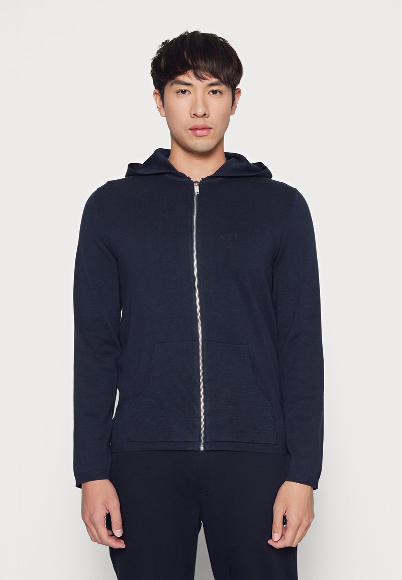 Lindbergh ZIP HOODIE Gilet navy/bleu marine ZALANDO.BE