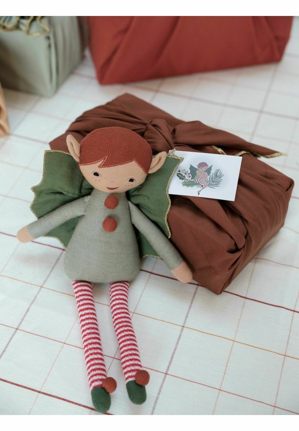 CHRISTMAS ELF – SPIRIT – Puppe – caramel