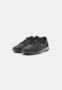 Nike Performance TIEMPO LEGEND 10 ACADEMY IC - Saalijalgpalli saapad - black/chrome/hyper royal
