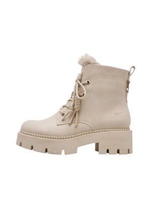 Tamaris, STIEFELETTE - Winter boots - beige