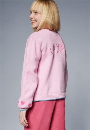 CARDIGAN JOLIE - Kofta - rose princesse