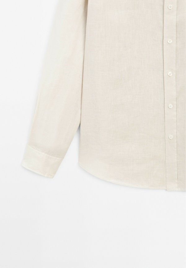 REGULAR FIT STAND COLLAR  - Shirt - sand2