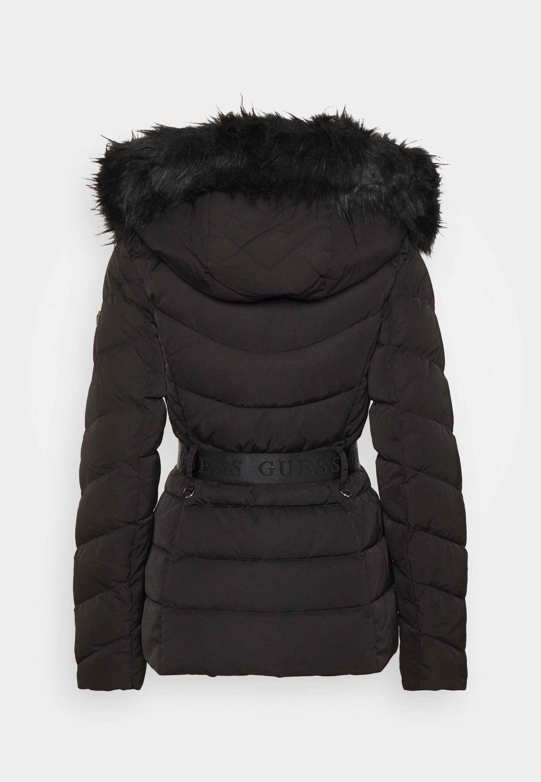 Guess SARA SHORT JACKET Dunjacka jet black Zalando.se Guess SARA SHORT JACKET Dunjacka jet black Zalando.se