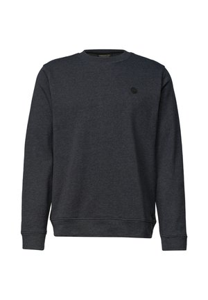 Street One MEN, PLAIN CREW NECK SWEATSHIRT - Sweatshirt - dark ink blue