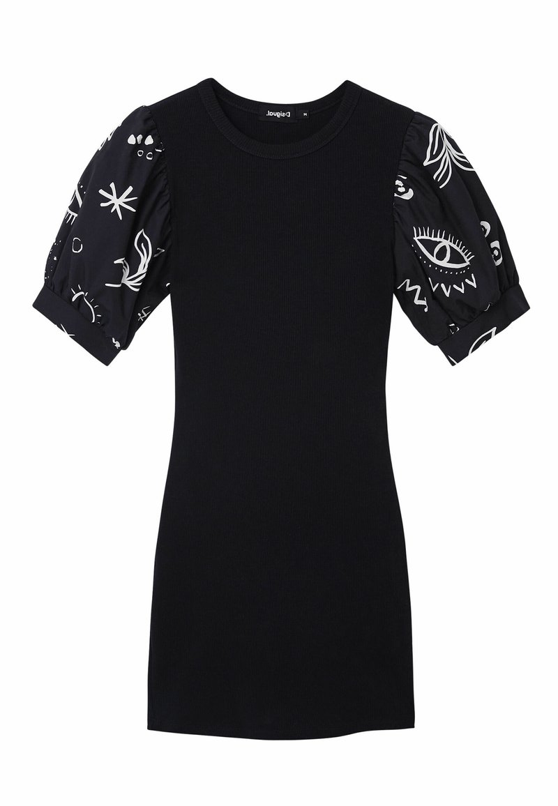 Desigual Gebreide jurk zwart Desigual Gebreide jurk zwart