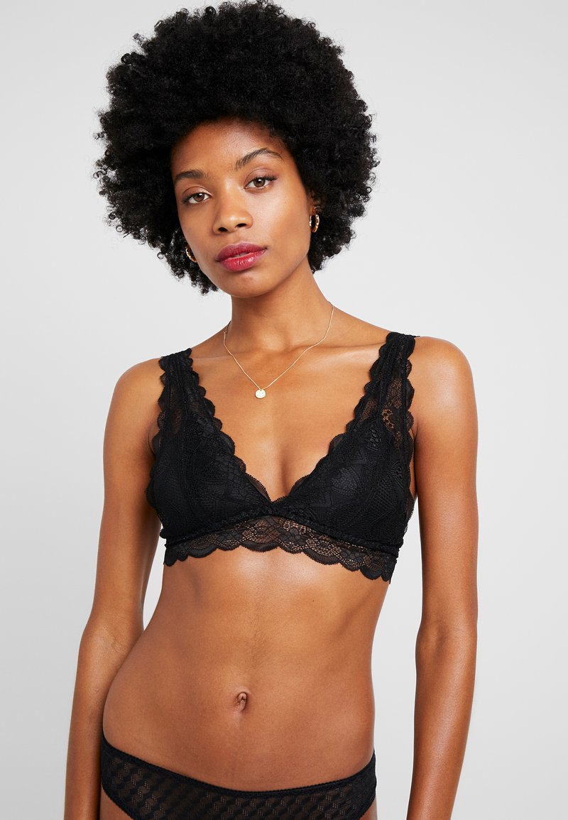 Cotton On Body CINDY LONGLINE WIREFREE Triangle bra black Zalando