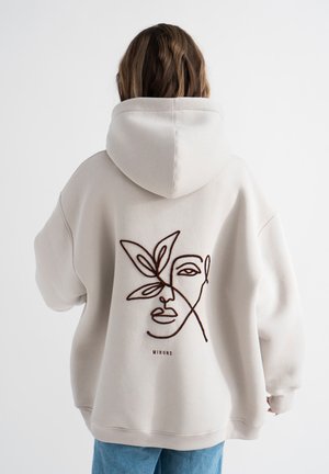 Hoodie - taupe
