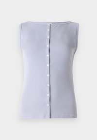 Slash Button-Through Top - Top - aleutian