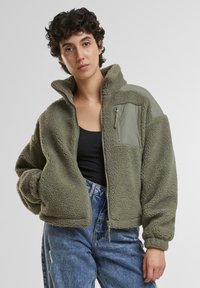 Urban Classics Fleecejacka - palegreen