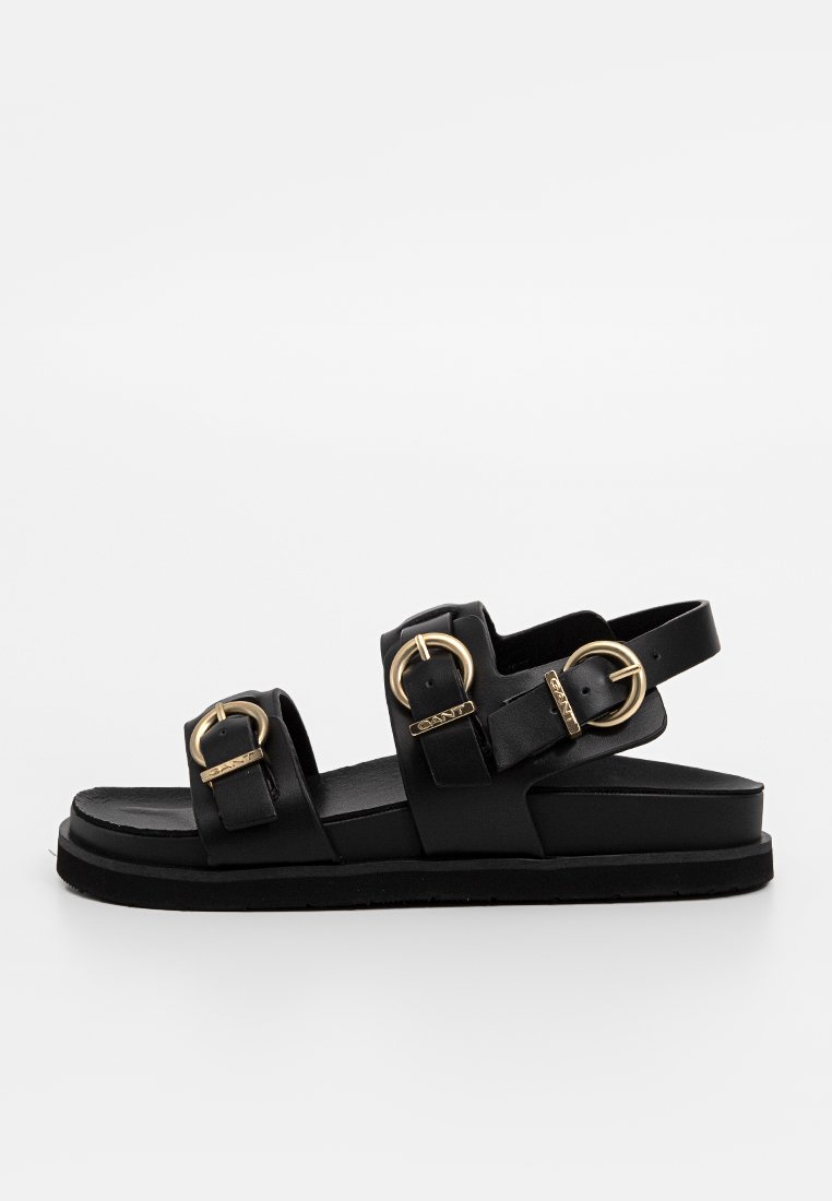 Gant Sandalen met plateauzool zwart Gant Sandalen met plateauzool zwart