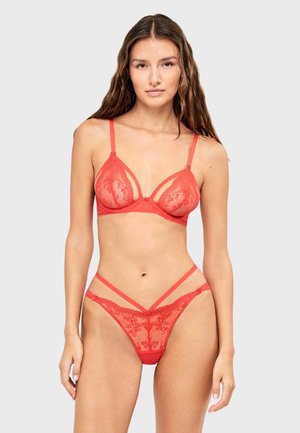 Sujetador sin aros - coral