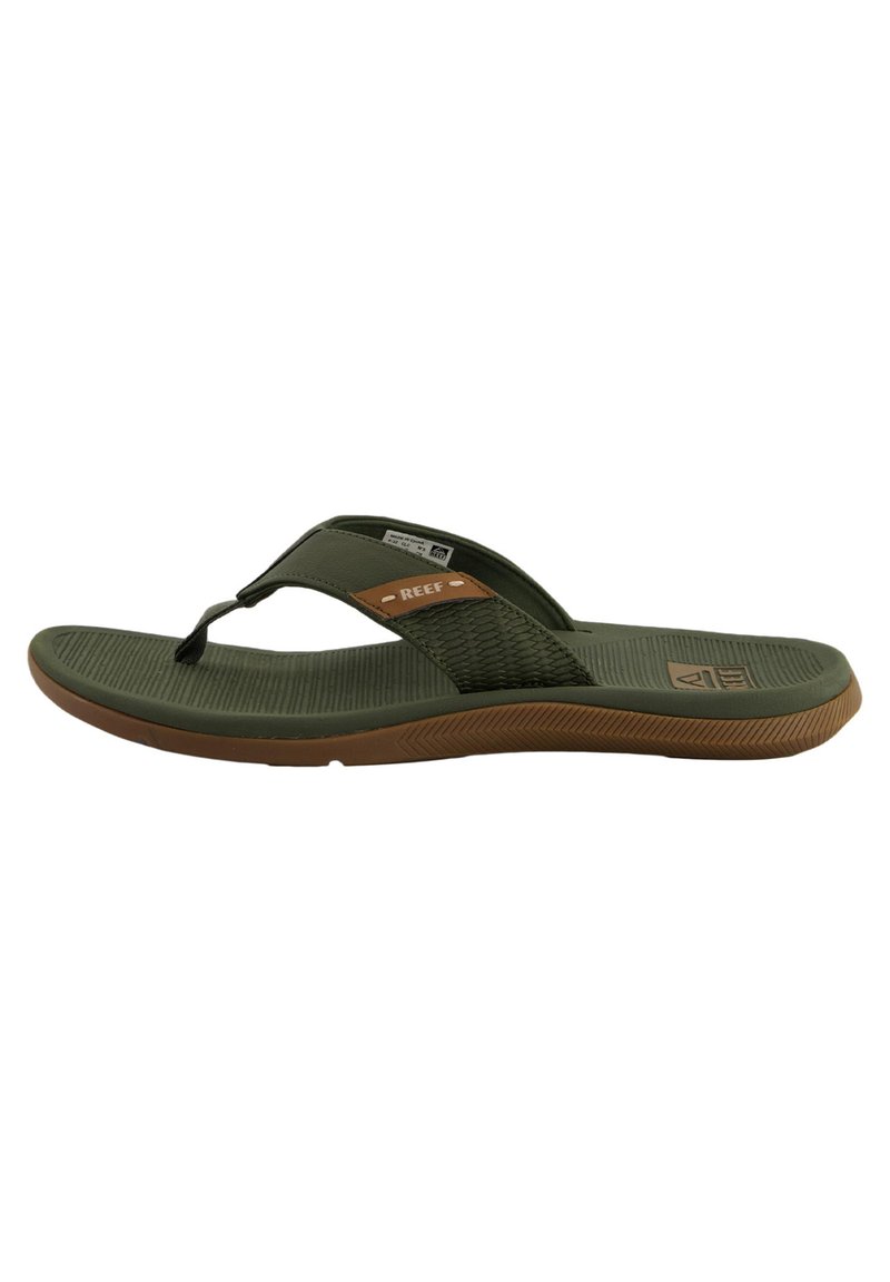 Reef Infradito Uomo Infradito Uomo Reef Santa ANA - Suola EVA Morbida, Cinturino In Pelle Vegana, Comode E Impermeabili Infradito In Pelle Vegana Impermeabili