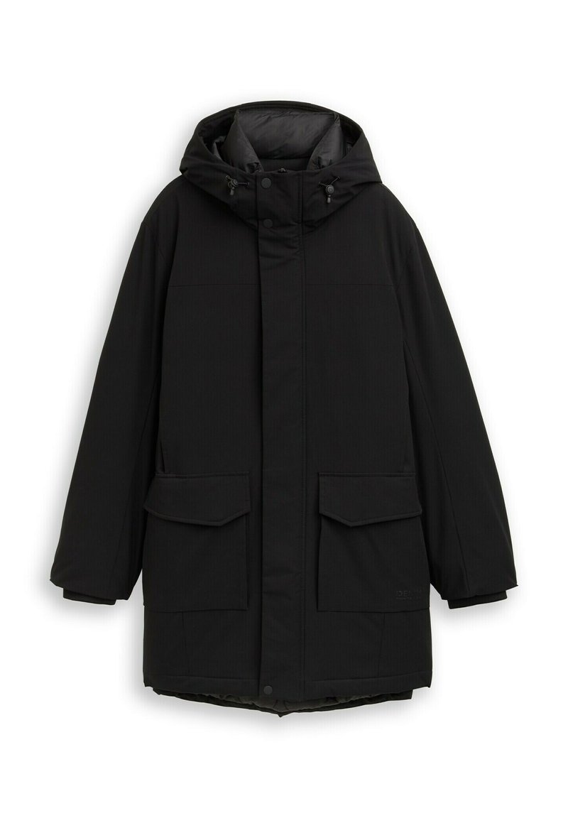 Tom Tailor Denim Parka zwart