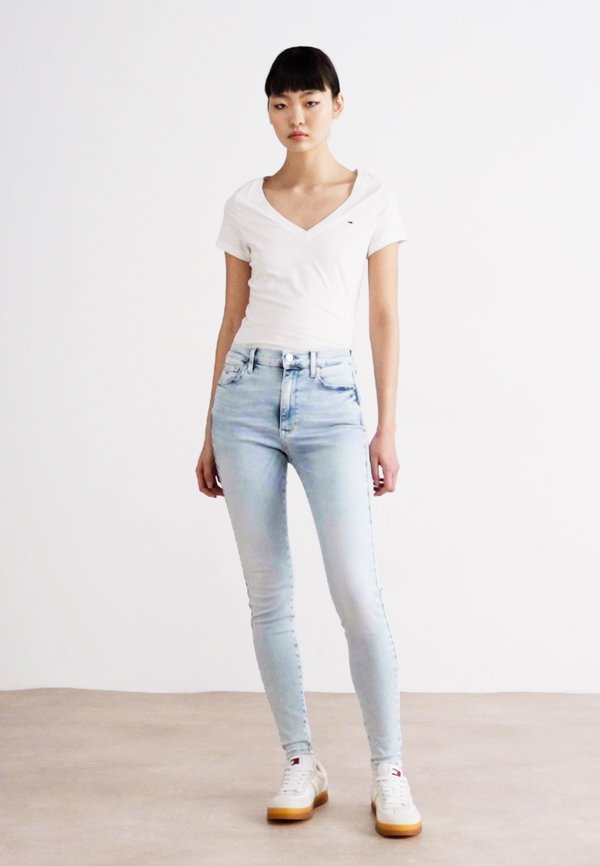 SYLVIA HGH - Jeans Skinny Fit - denim ultra light2