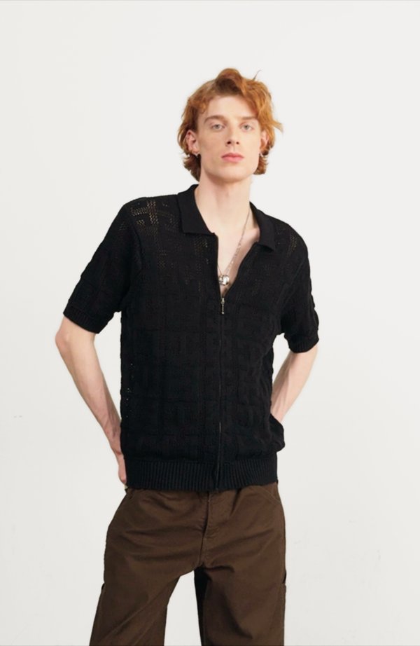 MONOGRAM ZIP UNISEX - Cardigan3