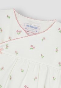 JoJo Maman Bébé FLORAL EMBROIDERED PRETTY REGULAR FIT SET - Berretto - cream