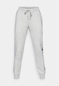 BASICS CUFF PANTS LARGE LOGO - Teplákové kalhoty - grey