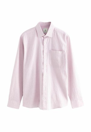Hemd - pink seersucker