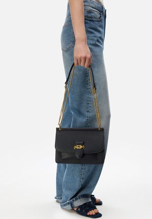 Ipekyol, IPEKYOL BAG CHAIN STRAP METAL CLASP BAG - Handtasche - navy