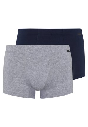 RETRO 2 PACK ESSENTIALS - Boxerky - light melange/deep navy